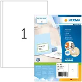 Herma Premium-Etiketten Nr. 4458 auf DIN A4-Blättern, 100 Etiktetten, 100 Bogen