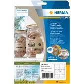 Herma Graspapier Etiketten A4