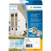 Herma Graspapier Ordneretiketten A4