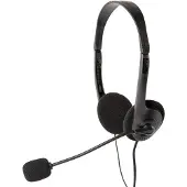 Gembird MHS-123, Kabelgebunden, Anrufe/Musik, 20 - 20000 Hz, 100 g, Kopfhörer, Schwarz