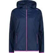CMP Damen Regenjacke Pack Pocket mit Kapuze blau 40