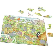 Larsen Puzzles Maxi LA-FH37, 60 Stück(e), Flora & Fauna, 4 Jahr(e)