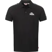 Lonsdale Setter Kurzarm-poloshirt Schwarz L Mann Schwarz L