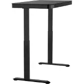 ActiveJet ET119S-CZ 120x60, Schwarz, 45 kg, 725 - 1225 mm, Holz, Rechteckige Form, Stahl