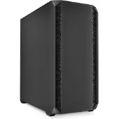 Sharkoon AK2, Midi Tower, PC, Schwarz, ATX, micro ATX, Mini-ITX, Metall, 17 cm