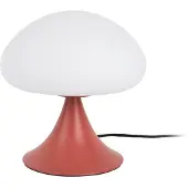 Leitmotiv - Tischleuchte Hongo - Roter Ocker - Ø20cm Tischlampe - Nachttischlampe, Wohnzimmer, Schlafzimmer
