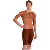 Castelli Free Aero Race S Bib Herren Bikeshort-Braun-XL