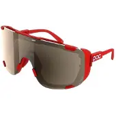 POC Sonnenbrille Devour Ultra Unisex Prismane Red/Clarity Trail/Partly Sunny Silver