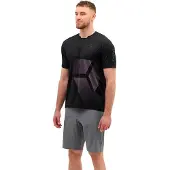 Silvini Gallo Trikot Herren kurz schwarz-grau größe S 3122-MD2017-08102