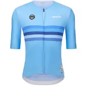 Santini Uci World Champion Belgium 2025 Kurzarm-radtrikot