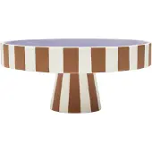 OYOY Toppu Gericht Large Caramel/Lavender - Living Design Living Design, Braun / Rost, für Küche, Stein