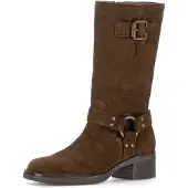 Gabor Stiefel 5.921, Rauleder, Braun, Damen