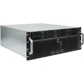 Inter-Tech 4U-4708, Rack, Server, Schwarz, ATX, EATX, ITX, micro ATX, SSI CEB, SSI EEB, Stahl, 4U