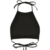 Urban Classics Ladies Rib Trapeze Cropped Top - 16948
