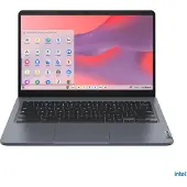 Lenovo 14e Chromebook Gen 3 82W6 - Intel Core i3 N305 / 1.8 GHz - Chrome OS - UHD Graphics - 8 GB RAM - 128 GB eMMC - 35.6 cm (14") IPS 1920 x 1080 (Full HD) - Wi-Fi 6E - Storm Gray - kbd: Deutsch