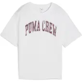 Puma Unisex W Crew Graphic Tee Tees (1er Pack)