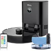 EZIclean I-Bot Z7 Smart, Beutellos, Schwarz, Rund, Staubbeutel, 0,4 l, Ladend