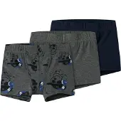 Name it Boxershorts - Noos - NmmStrumpfhose - 3er-Pack - Dunkelg - - 3 Jahre (98) - Boxershorts