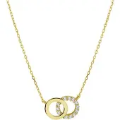 Marie-Celeste Celeste -Kette Zirkonia 40 - 42 - 44 cm - Gold