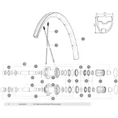 Mavic Ksyrium Pro Allroad Hinterradfelge