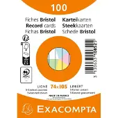 Exacompta Karteikarten liniert