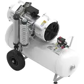 Aerotec Kompressor AEROMEDIC XTR 4D-90 L, 73dB(A), 1800W, 230V, 8 bar, ölfrei, mit Druckminderer & Trockner, Kesselinhalt 90L