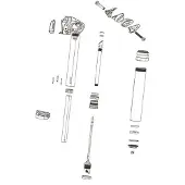 RockShox 150 Mm Reverb Axs B1 Oberrohr