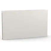Kermi Flachheizkörper therm-x2 Line-Vmulti Typ 12, HxLxT: 305x3005x66 mm, Farbe: Weiß RAL 9016 seidenglanz, 10 bar, Abdeckung: mit, Wärmeleistung 75/65-20: 1974 Watt, Bohrkonsole