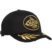 Superdry für Damen. Y9010201A Laurel Trucker Cap schwarz (OSFA), Lässig, Baumwolle