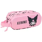 Hello Kitty Kuromi 3d Mäppchen Rosa Mann Rosa One Size