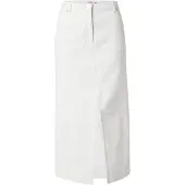 Scotch & Soda Workwear Midi Skirt With Front Slit Eggnog Größe: XS | Midiröcke Outlet | Damen | Weiß