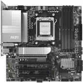 MSI PRO B850M-P WIFI, AMD, Sockel AM5, AMD Ryzen 7000 Series, AMD Ryzen 8000 Series, AMD Ryzen 9000 Series, Sockel AM5, DDR5-SDRAM, 256 GB