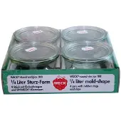 Weck 4er Set Sturzglas 250 ml