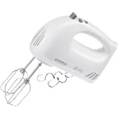 Severin Handmixer ca. 300 W, 5 Geschwindigkeitsstufen, Turbo, 2 Schneebesen, 2 Knethaken, Energieeffizienzklasse B