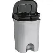Keeeper Torge, 22 l, Rechteckig, Polypropylen (PP), Schwarz, Silber, Terrasse, 295 mm