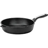 Karl Krueger Karl Krüger 21628D Aluguss-Pfanne Delta - Bratpfanne mit hochwertiger Antihaft-Versiegelung und ergonomisch geformten Kunststoffgriff - tief, 28 cm