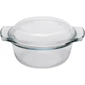 Pyrex Auflaufform Essentials Rund mit Deckel 1 L