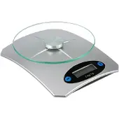 Huismerk Küchenwaage digital 5kg Tragkraft mit Glasplatte