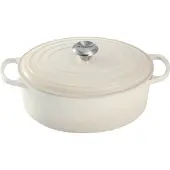 Le Creuset BRÄTER OVAL SIG 31 CM MERINGUE
