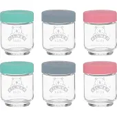 Kilner 65025017, Behälter, Rund, 0,19 l, Mehrfarbig, Transparent, Glas, 139 mm