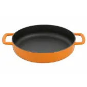 ComBekk Sous Chef 192124OR Bräter mit zwei Griffen 24 cm, orange