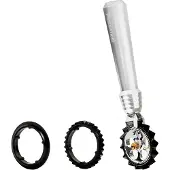 Marcato PASTASCHNEIDER "PASTAWHEEL SILVER COLOR"