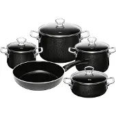 Riess Topfset "Black Magic" 5-teilig 104192 9003064090421
