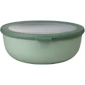 Mepal Multischüssel Cirqula - Mikrowellengeschirr - Multikom 2250 ml - Nordic sage - Meal prep box