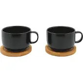 Bredemeijer Teetasse Umea Schwarz 250ml (2-teilig)