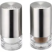 Weis Salz-/Pfefferstreuer Set Edelstahl / Acryl