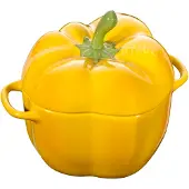 Staub Ceramique Cocotte 11 cm, Gelb, Keramik