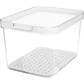 Rotho Kühlschrankorganizer 2,15 l CAUMA, Farbe:Transparent