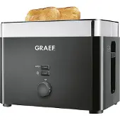 Graef TO 62 2-Scheiben Toaster Schwarz