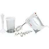 Bosch MFQ3540, Handmixer, Grau, Weiß, 1,4 m, Kunststoff, 450 W, 141 mm